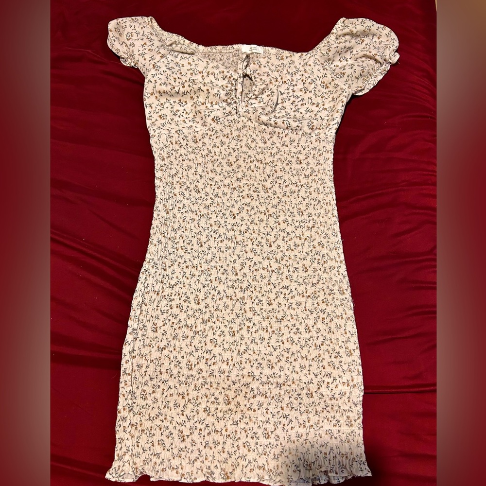 off shoulder bodycon sundress